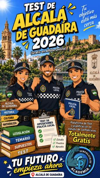 Test Policía Local Alcalá de Guadaíra 2026 - Análisis estadístico SerPolicia